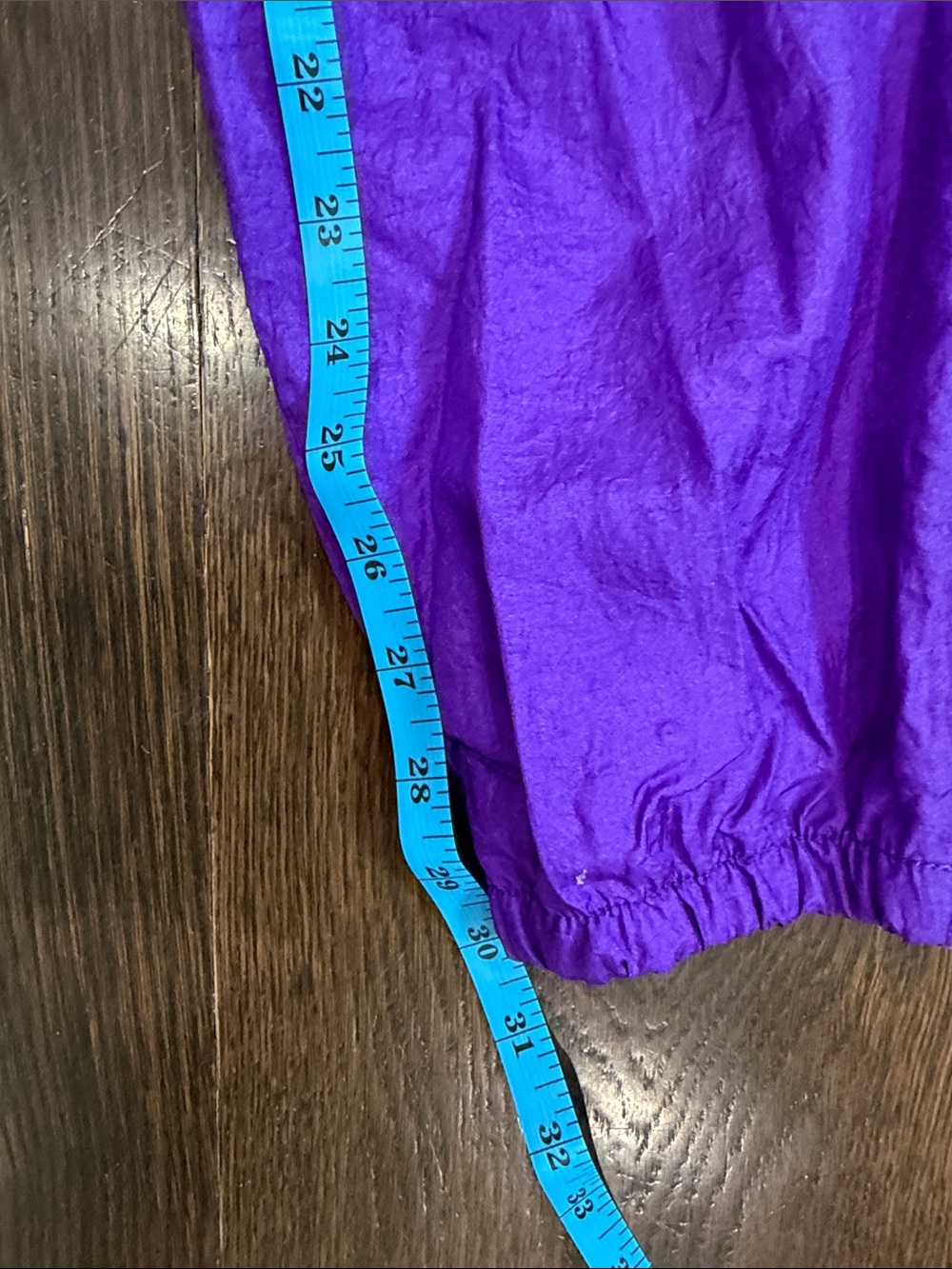 Vintage 80s Fila Vibrant Purple Track Pants with Pink Logo - Picture 10 of 10
